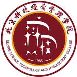 北京科技经营管理学院校徽